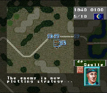 Operation Europe - Path to Victory 1939-45 (USA) screen shot game playing